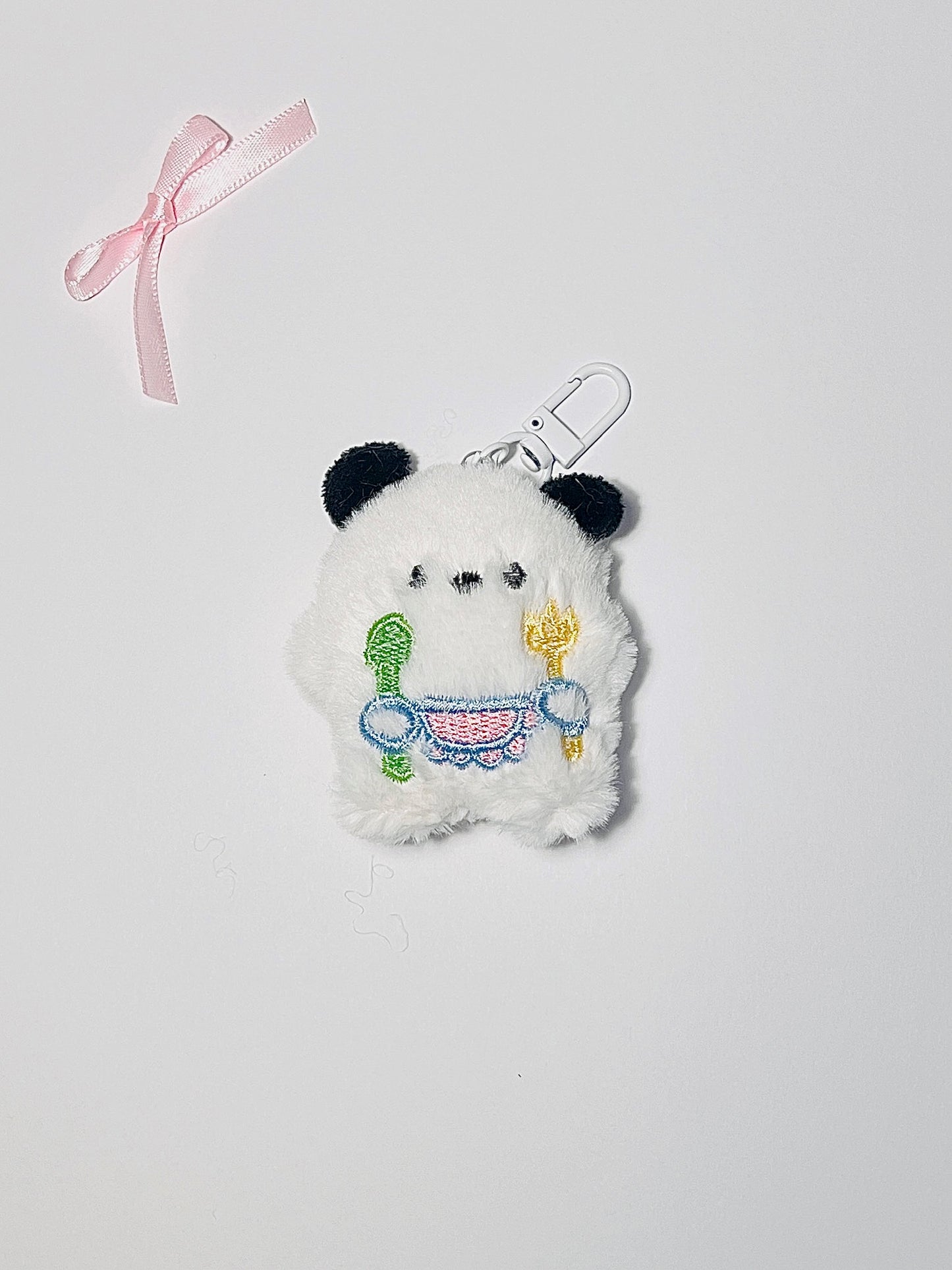 Mini-Hungry Puppy Plush Charm