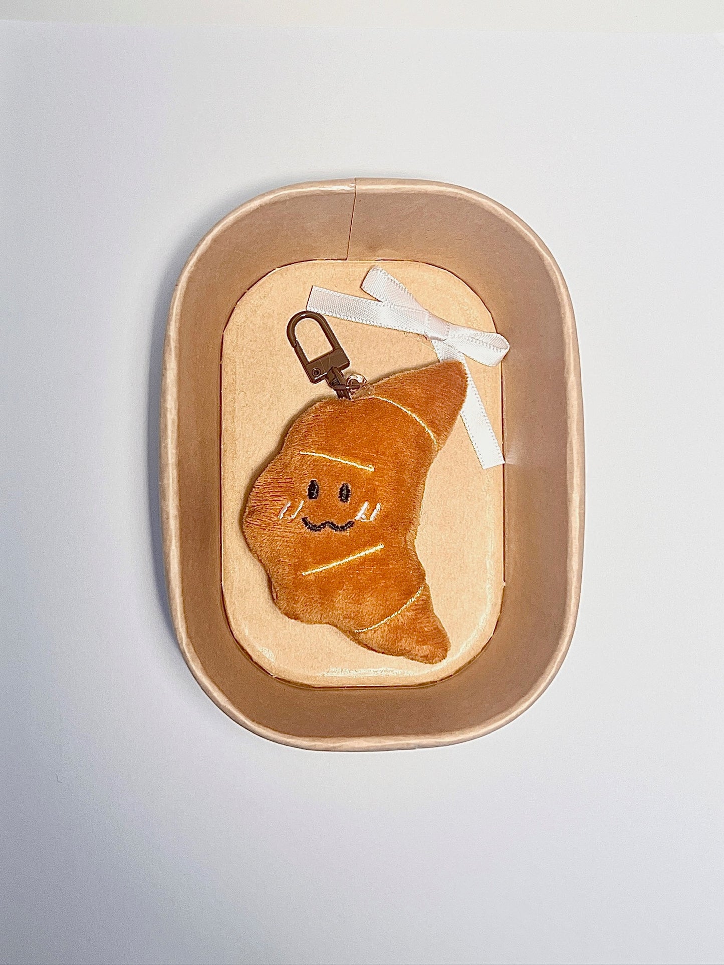 Yummy Croissant Plush Charm