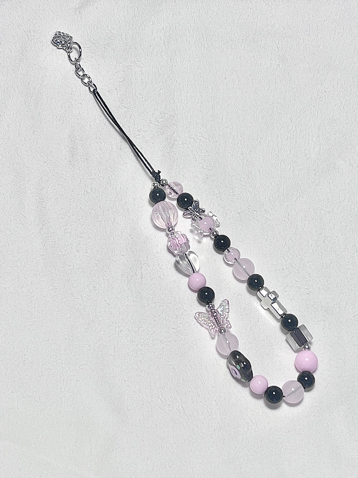 Midnight Bloom Phone Charm