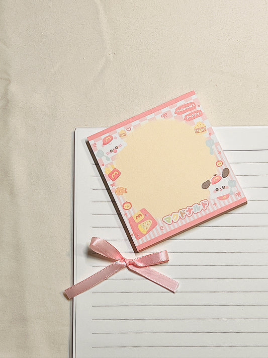 Sweet Mix Memo Pad-6 Designs