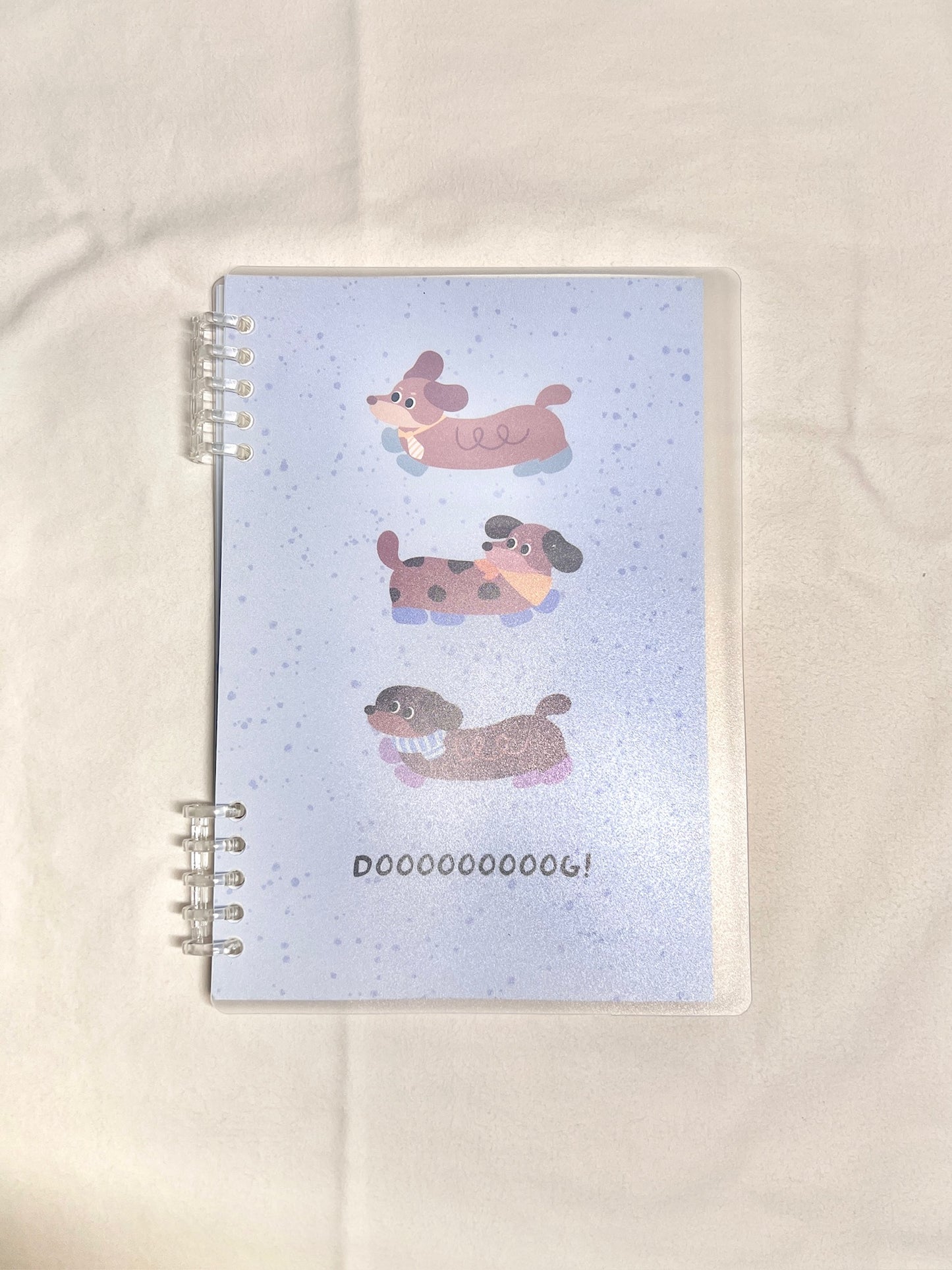 Kitty&Puppy Themed Spiral Notebook