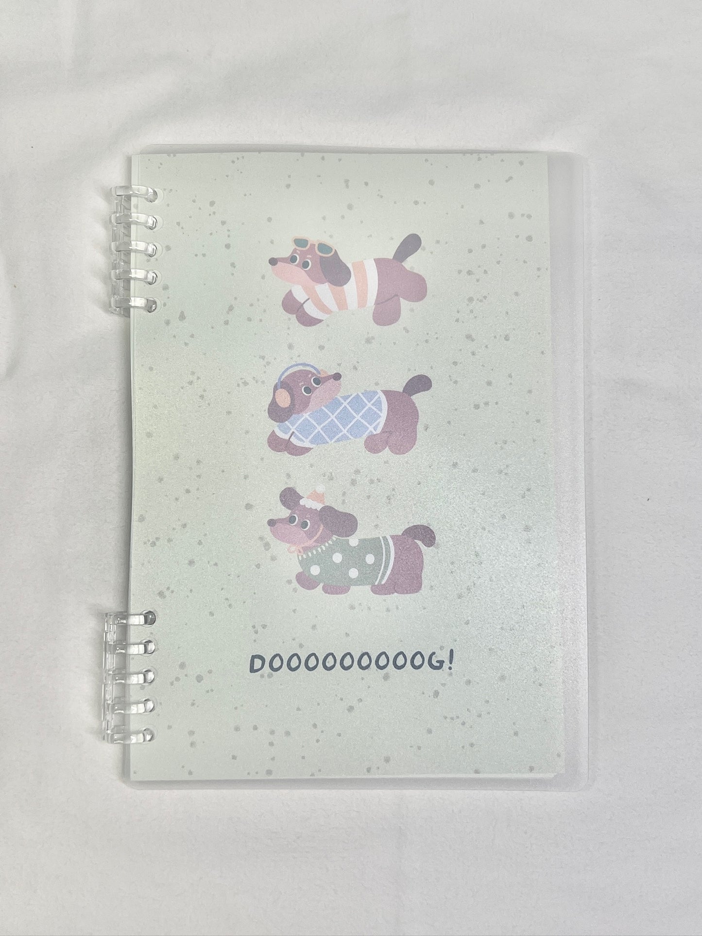 Kitty&Puppy Themed Spiral Notebook