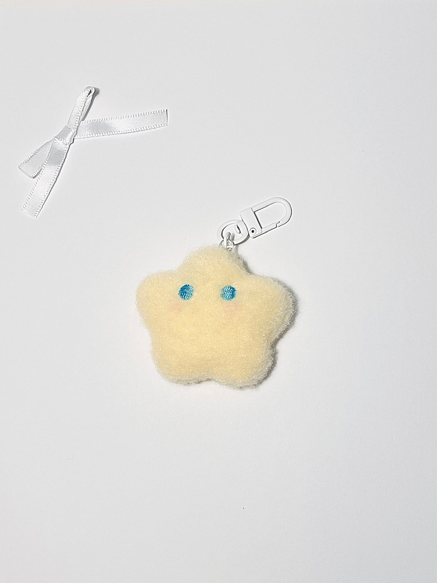 Mini-Moon & Star Plush Charm