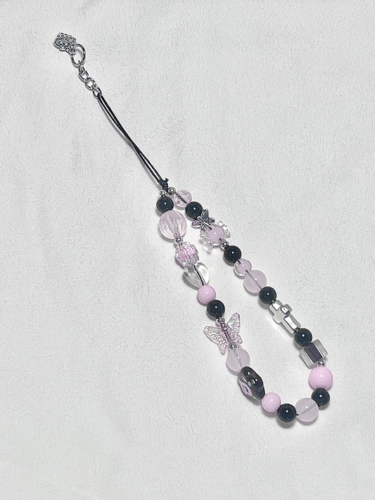 Midnight Bloom Phone Charm