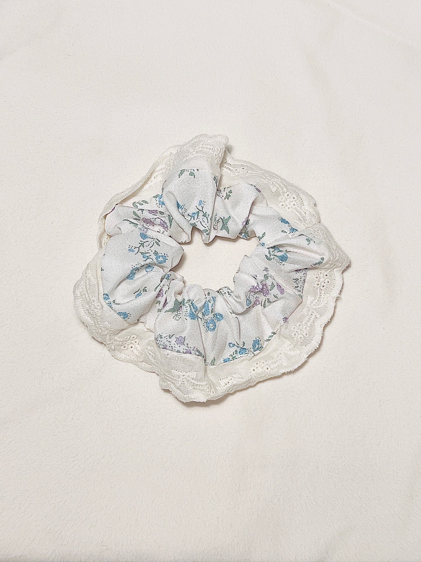 Blossom Lace Scrunchie