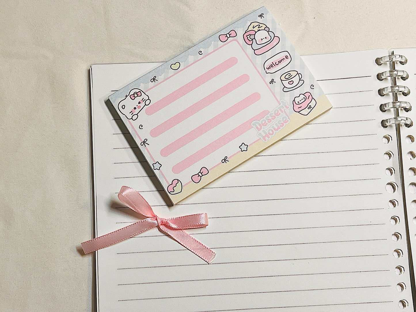 Dessert House Memo Pad
